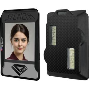 Badge Holder for RSA SecurID Tokens - Stealth Black - Holds up to 4 Badges (Holds 2 Tokens)