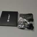 Oaridey Carbon Fiber Badge Holder with Lanyard, Heavy Duty Lanyard with Safety Breakaway Buckle for ID Card/Badge Holder