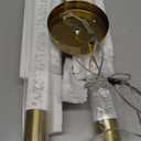 Modern Light Fixture Kitchen Island Pendant Light Dimmable LED Gold Pendant Lights Mini Crystal Pendant Lighting for Bedroom Dining Room Living Room（2-Light ）