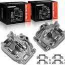 A-Premium Disc Brake Caliper Assembly with Bracket Compatible with Select Cadillac, Chevy and GMC Models - Escalade, Avalanche, Silverado 1500, Suburban 1500, Tahoe, Sierra 1500 and more - Rear Side