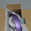 Uliptz Wireless Bluetooth Headphones, 65H Playtime, 6EQ Sound Modes, HiFi Stereo Over Ear Headphones with Microphone, Foldable Bluetooth 6.0 Headphone for Travel/Office/Cellphone/PC (Purple) (Standard)