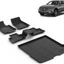 All Weather Car Floor Mats & Cargo Liner Set Fit for GLC 2023 2024 2025 2026 Floor Liners Trunk Liner GLC 300/350e/43 AMG (Not Coupe) Cargo Mat Accessories Black