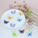 2 x KEYDUACU Fridge Magnets Strong Refrigerator Magnet Sticker,12Pcs Cute 3D Butterfly Crafts Decoration Magnet,Strong Fridge Magnets for Kitchen,School,Locker,Office Whiteboard,Cabinet and Dishwasher