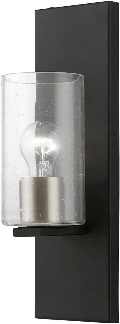 Livex Lighting Zurich - 1 Light Wall Sconce in Contemporary Style-15 Inches Tall and 4.5 Inches Wide