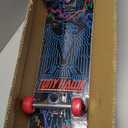 Tony Hawk 31 inch Skateboard, Tony Hawk Signature Series 2, 9-ply Maple Deck Skateboard for Cruising, Carving, Tricks and Downhill, Neon Crypto