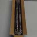 Bronze Shower Curtain Rod, Shower Tension Rod Adjustable 30 To 64 Inch,Shower Curtain Rods Spring Tension For Bathroom No Drilling No Rust (Brown)