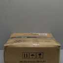 Furnulem Night Stand with Charging Station, Tall Black Dresser for Bedroom, Nightstand with Led Light, Bed Side Table for Living Room, Fabric Storage Drawer, Metal Frame, Wood Furniture