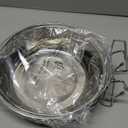 Set of 2 Stainless-Steel Dog Bowls - Cage, Kennel, and Crate Hanging Pet Bowls for Food and Water - 48oz Each and Dishwasher Safe by PETMAKER