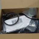 Dog House Heater with Thermostat for Small Chicken Coop, Electric Pet Heater for Outside Dog Cat House, Safe Winter Warmer with PTC Heating, Overheat Protection, Chew-Proof Cord, 95-100.4°F, 300/600W 