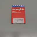 Superglide Glass Mouse Skates - Super Smooth Glide, Polished Round Edge, Super Fast Gaming Mouse Feet with Durable Sole for Logitech G502 X (Type-S, White)