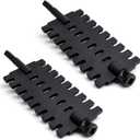 Adviace 40257 Shaker Grate Replacement for US Stove Hot Blast 1500, 1557M, Ashley 22AF and Vogelzang Norseman 1500, 2500 Wood Coal Furnaces. (2 Pack)