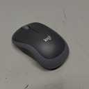 Logitech M185 Wireless Mouse, 2.4GHz with USB Mini Receiver, 12-Month Battery Life, 1000 DPI Optical Tracking, Ambidextrous PC/Mac/Laptop - Swift Grey