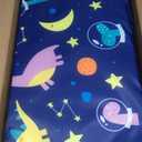 Shellwei Vinyl Nap Mat for Kids Preschool Daycare 52 x 20 x 1'' Kids Sleeping Folding Rest Mat for Toddler Boys Girls Baby Classroom Home Travel(Darling Dinosaurs)