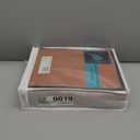 HPD Half Price Drapes - Faux Linen Curtains for Living Room (1 Panel) - 50W X 96L - Textured Room Darkening Curtains for Bedroom 96 Inches Long - Drapes for Home Decor, Desert Orange