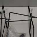 Portable Tennis Ball Hopper & Pickleball Basket - 75 Balls Capacity, Durable Steel Frame with Easy-Grip Handle, Multi-Sport Ball Collector for Training & Practice (Black)