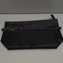 Time Wing Handbag Tote Purse Organizer Insert Bag Liner Shaper Divider Zipper 11 Pockets Compartments Small Black