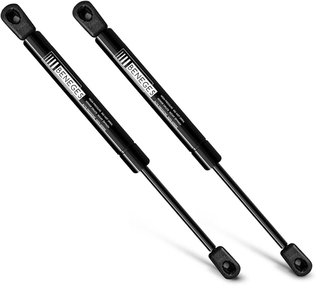 2PCS Gas Charged Lift Supports Spring Struts Shocks Dampers Force 35Lbs/156N Per Prop, Force Per Set 70Lbs/312N,Extended Length 11 inches 6918