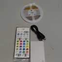 RUISHINE Battery Operated LED Strip Lights 20ft, Battery Powered LED Strip Lights for Bedroom Color Changing APP Remote, USB Led Lights for TV, Room, Kitchen, Party