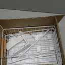 Kitstorack Under Sink Organizer, 2 Tier Under the Sink Storage, Slide out Pull out Cabinet Organizer Shelf, Metal Sliding Drawer for Kitchen Bathroom Pantry Closet Organization Rack, White, 1 Pack