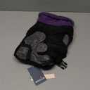 IECOii Extra Warm Dog Coat - Reflective Adjustable Dog Jacket with Buckle Fleece Turtleneck for Cold Weather - Soft Winter Coat for Small, Medium, Extra Large Dogs (Small(Chest:12.6-16.5 in), Purple)