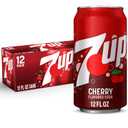7UP Cherry Flavored Soda, 12 fl oz cans, 12 pack, BB Date 06/2028