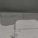 BlueSnail Quilted Thicker Waterproof Changing Pad Liners 3 Count (Gray 13” x 27”)
