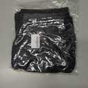 Women's Lounge Athletic Shorts with Pockets, 6.1" Sweat Shorts Women, Summer Casual Elastic Walking Running Shorts (Black, S)