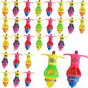 KatchOn, 30Pcs Light Up Spinning Tops Glow Party Favors | Pinata Stuffers for Kids Summer Goodie Bag Stuffers Classroom Treasure Box Toys Carnival Prize Birthday Trinkets End of Year Students Gifts
