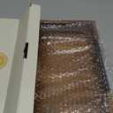 Acacia Wood Serving Tray with Metal Handles - Decorative Tray for Ottoman, Kitchen, Living Room, and Parties - Large Food and Drink Serving Tray - Elegant Home Decor