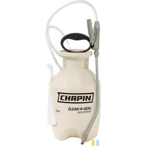 Chapin 25012 1-Gallon Clean 'N Seal Poly Deck Sprayer for Deck Cleaners and Transparent Stains and Sealers, 1-Gallon (1 Sprayer/Package)