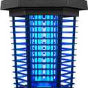 GOOTOP Bug Zapper Outdoor, Mosquito Zapper, 3 Prong Plug in Electric Fly Zapper, Mosquito Killer, Fly Traps, Flying Insects Zapper Indoor Outdoor, 4200V, ABS Plastic Outer (Black)