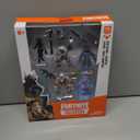 Fort Nite Battle Royale Minifigure 4-Pack Action Figure Set (Includes Ice King, Zenith, Lynx & SGT. Winter)
