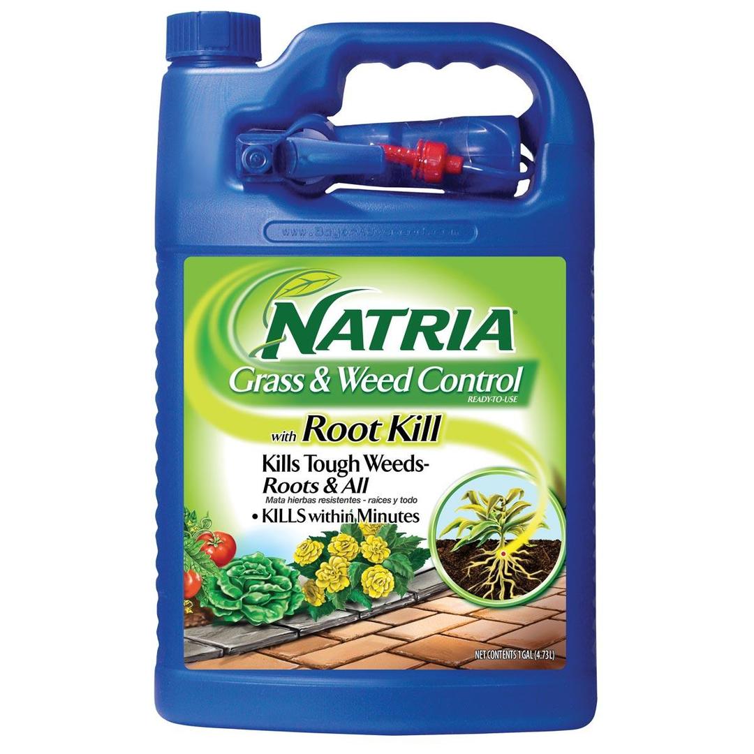 Natria Grass and Weed Killer with Root Kill, Ready-to-Use Herbicide, 1 Gal