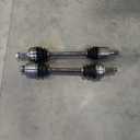 Front CV Axle Shaft Assembly Set