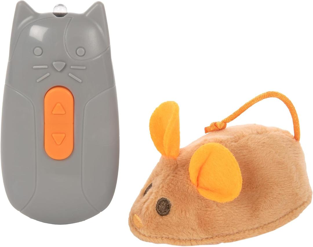 SmartyKat Electronic Motion/Moving Toys for Cats & Kittens, Battery Powered, Mimics Motion of Real Prey, Fun & Interactive Play - Multiple Styles