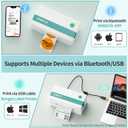 Rongta Thermal Shipping Label Printer, Bluetooth 4x6 Sticker Printer