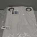 NICETOWN Natural 100% Blackout Linen Curtains 84 inch Long Burg for Living Room, 2 Panels, 52" Wide, Farmhouse Thick Completely Blackout Window Treatment Thermal Insulated Warm Drapes for Winter