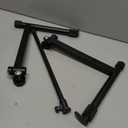 2 Tier Keyboard stand extension Electric Digital Piano Stand keyboard stand tier Adjustable piano stand Metal Black