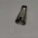 Dreyoo Universal Bath Tub Spout with Adapter, 5" Bathroom Bathtub Faucet Spout Without Diverter, Fits for 1/2'', 3/4'' IPS Inside Thread Connection and Tub/Shower Faucet Brands(Brushed Nickel)