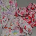 Babygoal Baby & Toddler Girl and Boy Swim Diapers, Reusable Adjustable Washable One Size Fits 6M-3T Gifts and Swimming Lessons 3 Pack 3ZSD04 (Large, Ice Cream & Morning Glory)