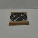 Wall Clock 12 inch Battery Operated Silent Non-Ticking Glow in The Dark Clocks Analog Small Digital Night Light Up Neon Outdoor Clocks for Living Room Bedroom Kitchen Bathroom Home Decor (White)