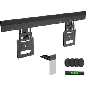 Ultra Slim TV Wall Mount for 37 to 86 inch Flat& Frame TV, Max 165 lbs, 0.37'' Low Profile Wall Mount, VESA 200 x 200-600 x 400 mm
