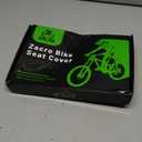 Zacro Bike Seat Cushion - Gel Padded Bike Seat Cover for Men Women Comfort, Extra Soft Exercise Bicycle Seat Compatible with Peloton, Outdoor & Indoor Bike Saddles (Black)