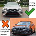 Front Bumper Grille Trim Molding For Toyota Camry SE XSE 2018 2019 2020