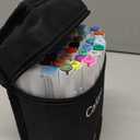 Caliart Art Markers, 41 Colors Alcohol Based Markers Pen Set Colored Dual Tip Fine & Chisel Permanent for Adults Coloring Book Drawing Illustration Sketch Highlighters Card Making