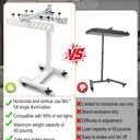 Red Light Therapy Stand, Horizontal&Vertical Infrared Light Therapy Panel