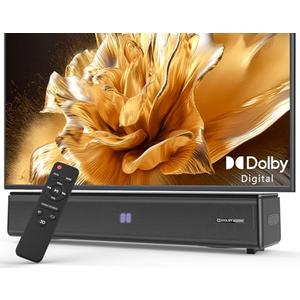 GEOYEAO TV Sound Bar, Bluetooth Sound bar with Dolby Digital Surround Audio System for Smart TV, HDMI ARC/Opt/Aux Home Theater Speaker for Game/PC/Projector