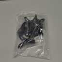 12 Pack Magnetic Chip Clips, Bag Clips for Food Packages, Kitchen Clip with Magnet for Fridge, Plastic Assorted Colors Bag Clip for Fridge, Kitchen (Black)