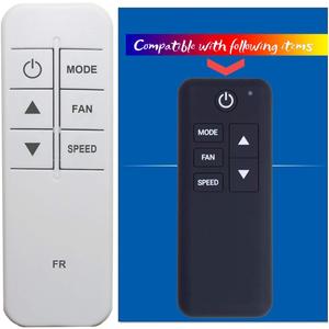 Replacement for Friedrich Air Conditioner Remote Control KCQ06A10A KCQ08A10A KCQ10A10B KCS08A10A KCS10A10A KCS12A10A KCS12A30A KCS14A10A KCS16A30A KCM14A10A KCM18A30A KCM21A30A
