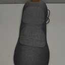 3 in 1 Upadate Rechargeable Electric Lumbar Support Pillow with Adjustable Height for Bed and Chair,Back Massager with Heat,Back Massager for Pain Relief Deep Tissue,Waist Wedge Bolster (Black)